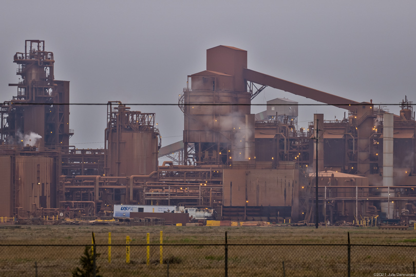 The Noranda Alumina plant in Gramercy, Louisiana, is permitted to release mercury into the air. 