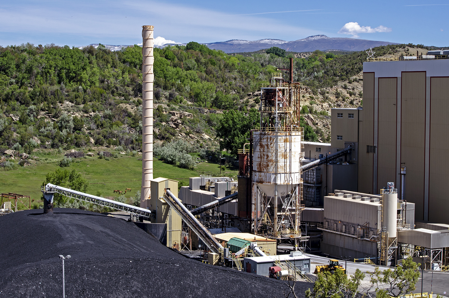 Nucla Station, a coal-fired power plant in southwestern Colorado, is one of many coal plants that have shut down in recent years.