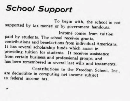 Freedom School Support