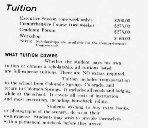 Freedom School Tuition