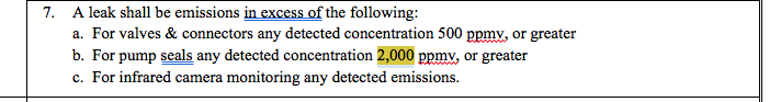 Original Massachusetts DEP pollution permit draft approval text with sections underlined.