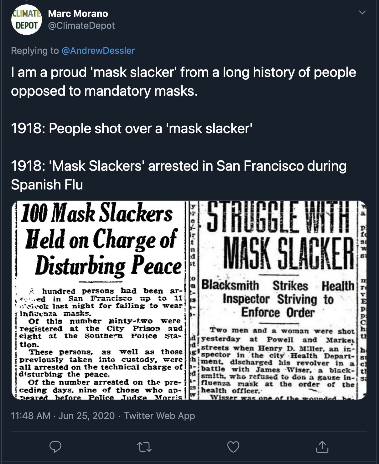 Mask Slackers