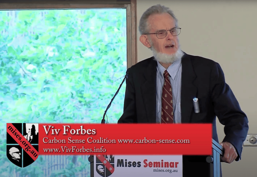 Viv Forbes at Mises Seminar