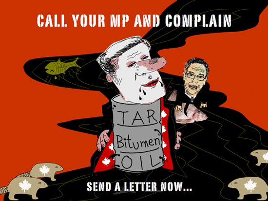 Call your Member of Parliment! illustration by Franke James