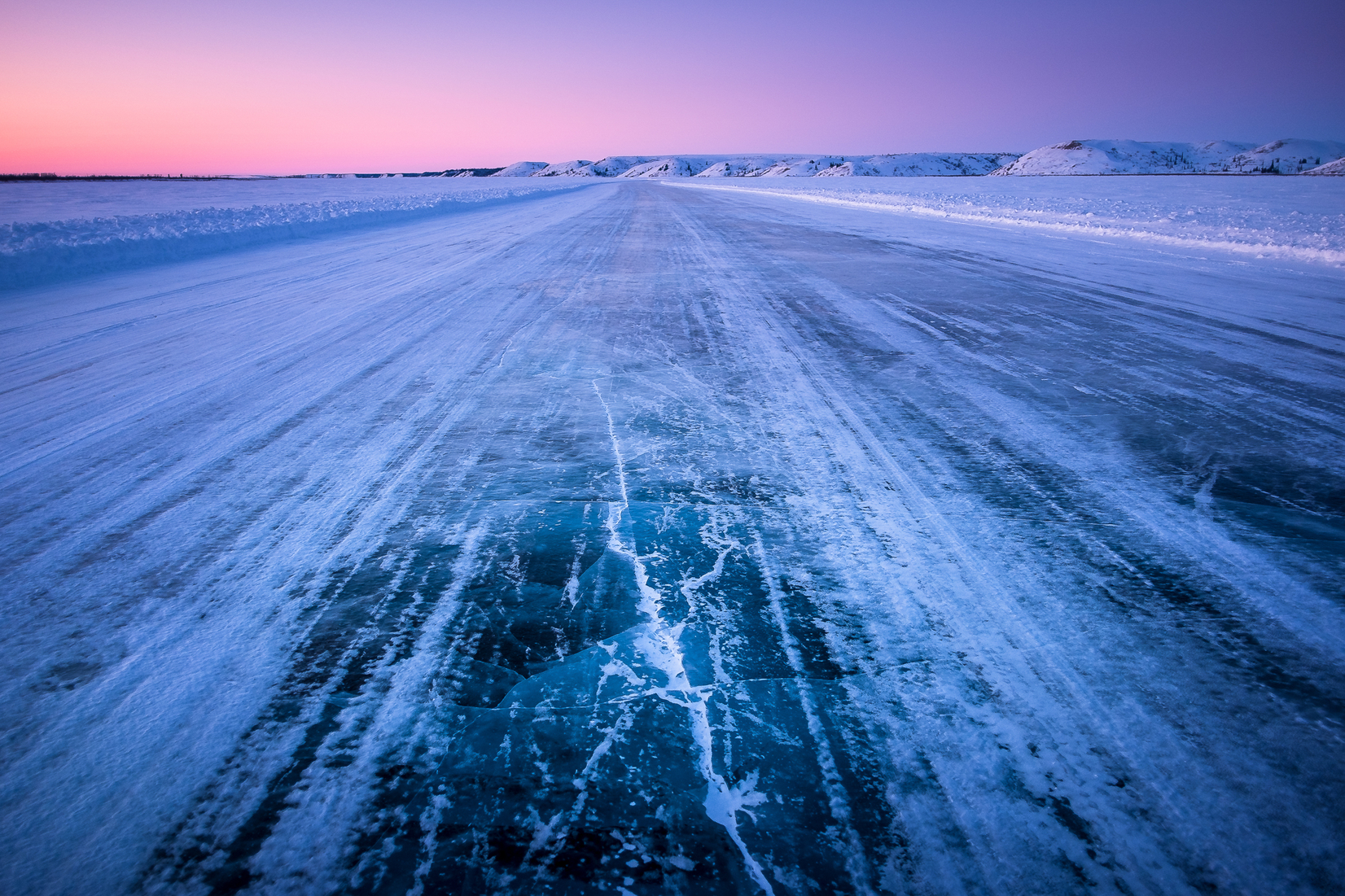 Famous Canadian Ice Road Melts For The Last Time Desmog
