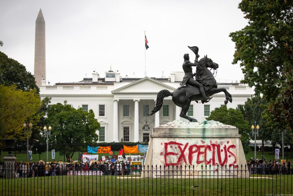 People vs. Fossil Fuels protest