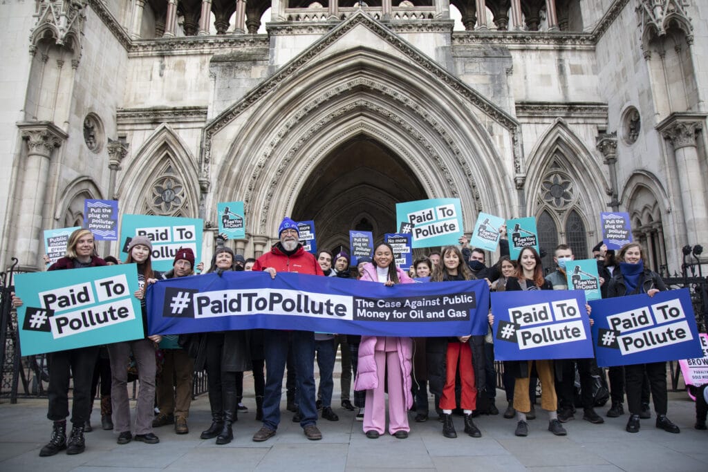 Paid to Pollute Royal Courts of Justice