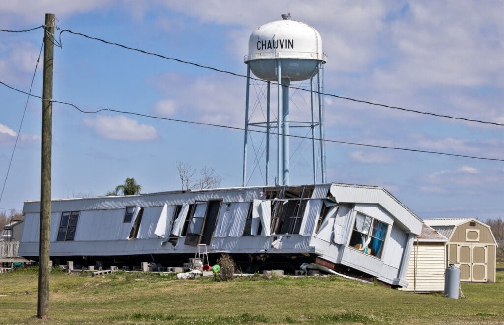 Chauvin Louisiana six months after Ida