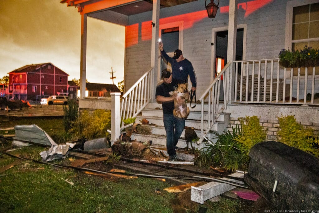 First responders with Honey