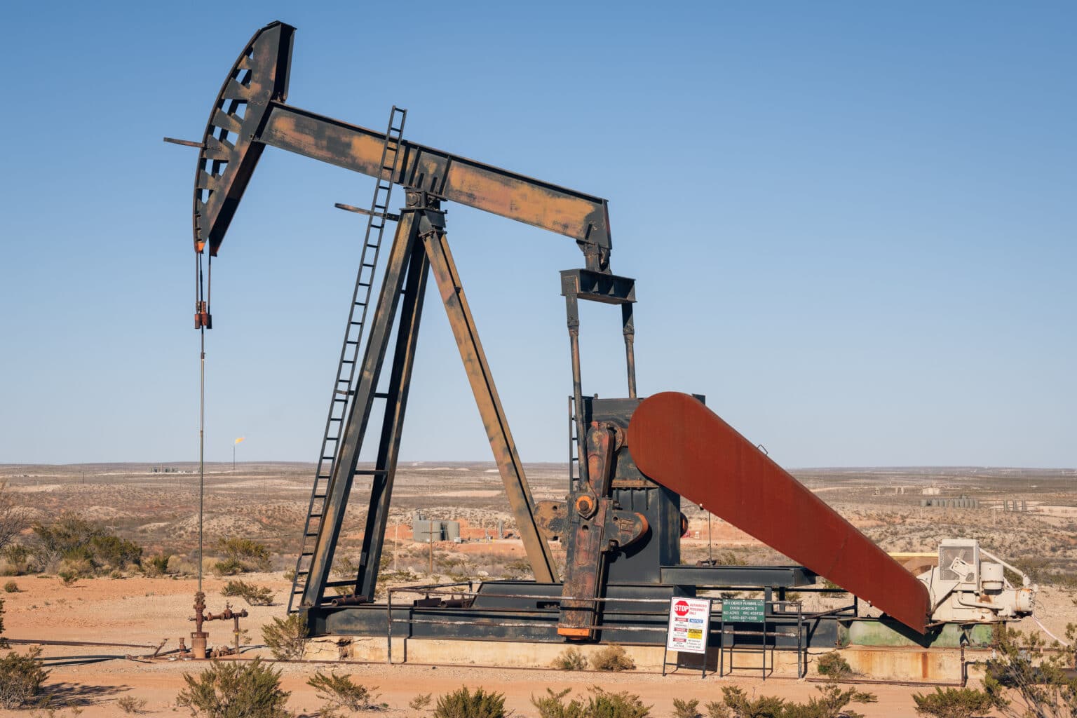 Pumpjacks in Loving County, TX