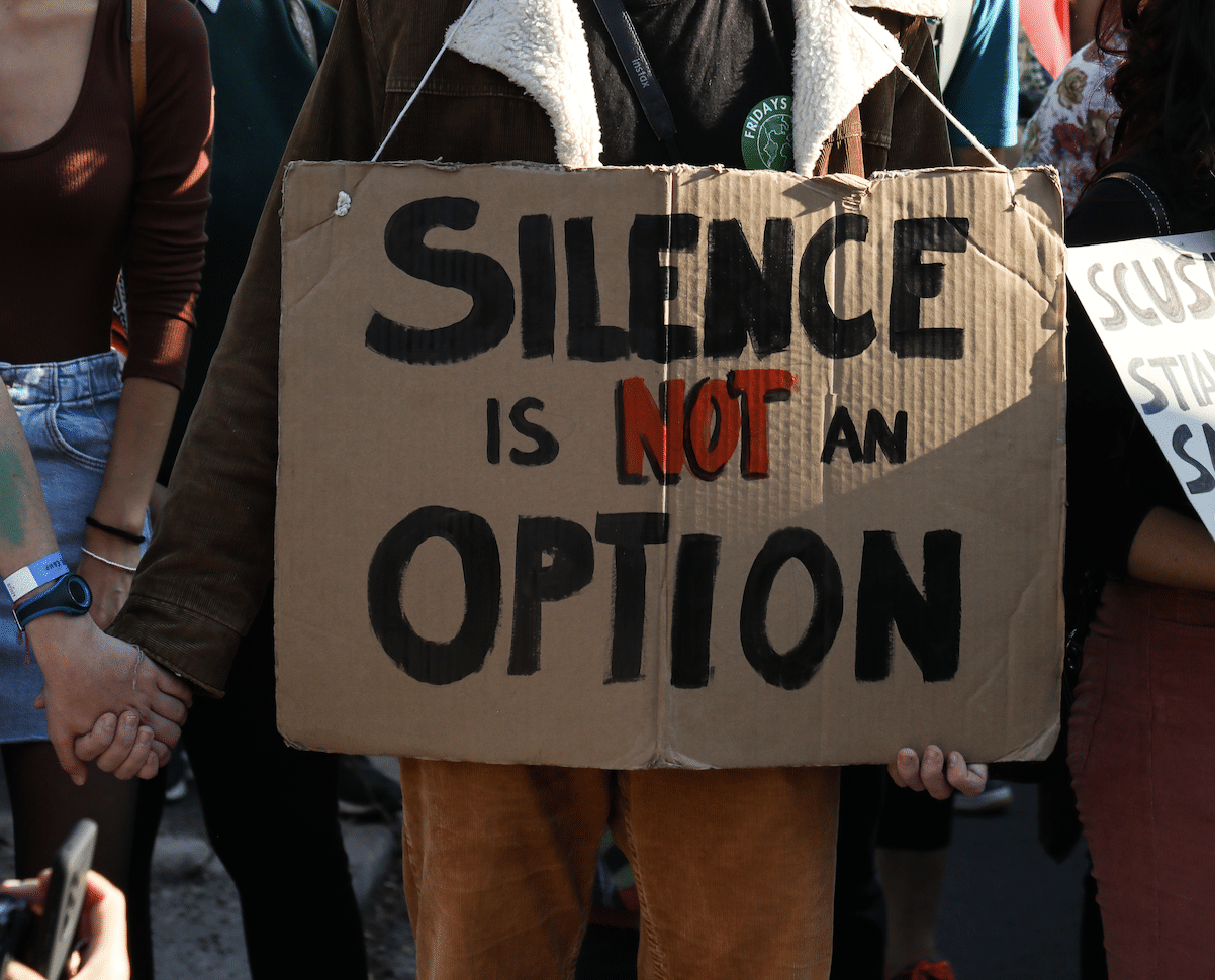 Fridays for Future Italy climate protest in Rome, October 2021