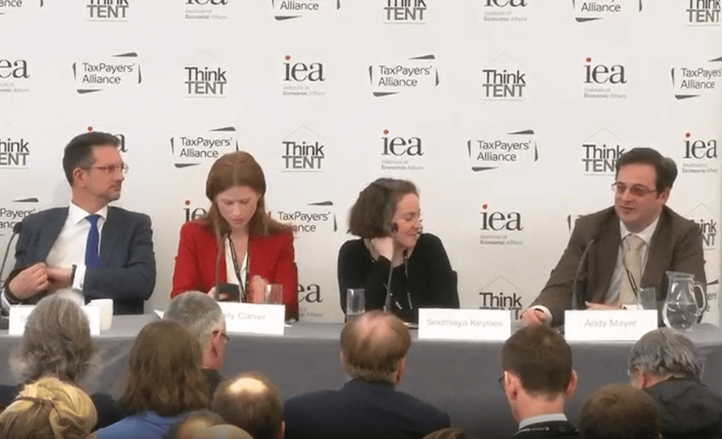 IEA net zero event at Tory conference