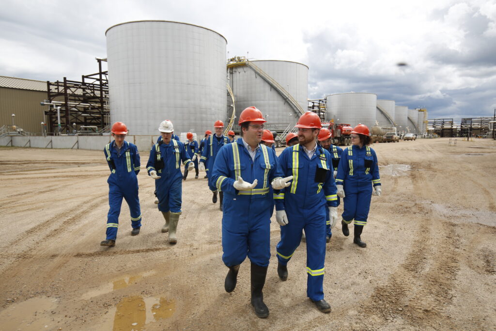 Cenovus oil sands facility at Christina Lake, Alberta