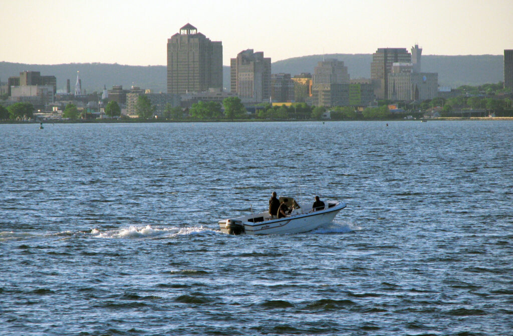 Boating on New Haven Harbor