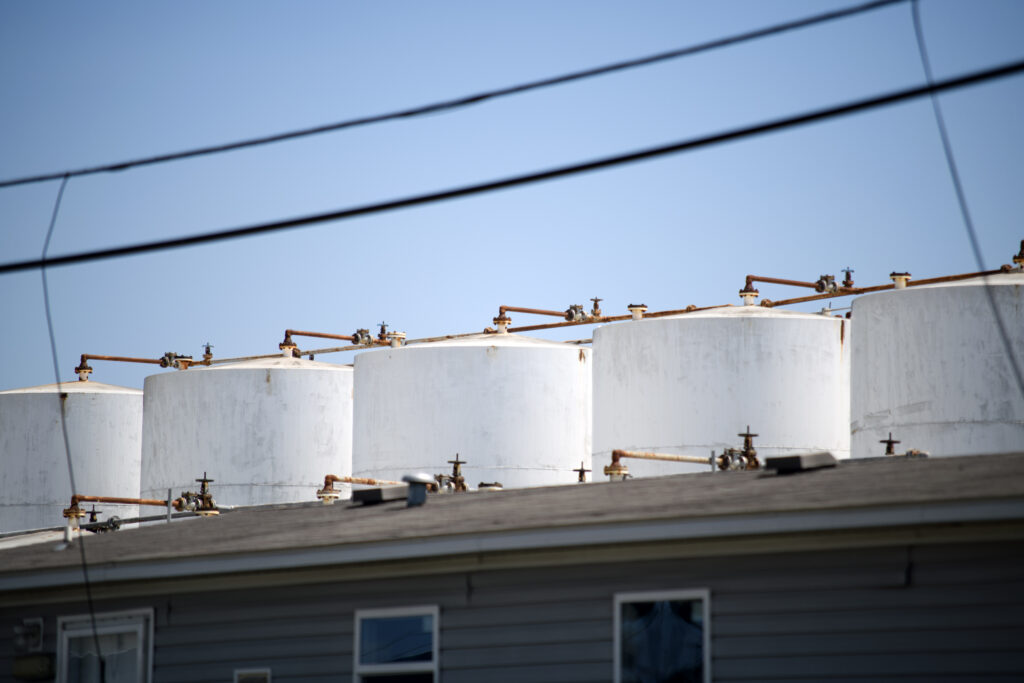 Houston, Texas: A Tank battery at the K-Solv facility in the Channelview neighborhood of Houston, Texas on August 28, 2023.

PUBLIC HEALTH WATCH/ MARK FELIX