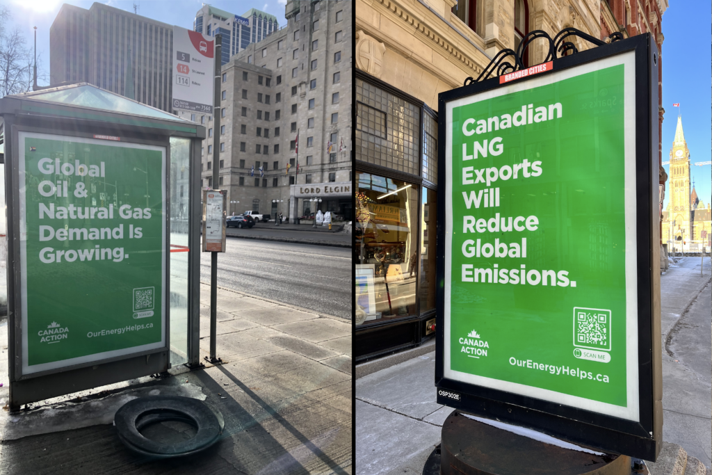 Canada Action ads