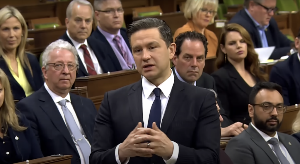 Federal Conservative leader Pierre Poilievre