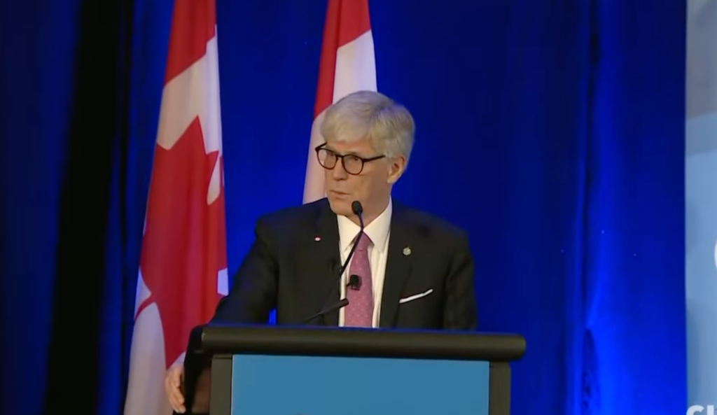 Energy and Natural Resources Minister Tim Hodgson previously served on the board of MEG Energy, a Pathways Alliance member.