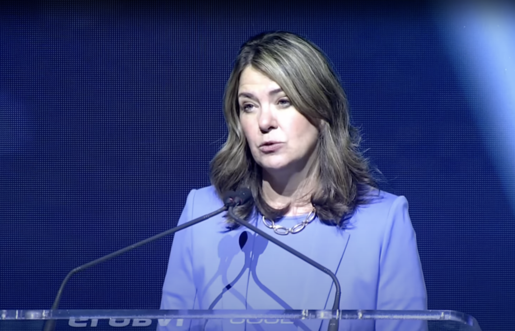 Danielle Smith at the Global Energy Show