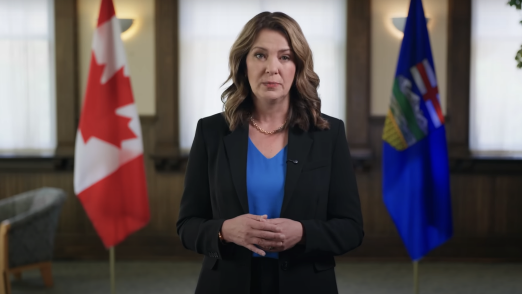 Premier Danielle Smith in June 2025
