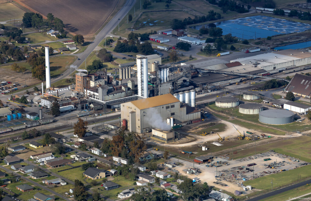 Louisiana Sugar Refining in the 4th District of St. James Parish, LA.