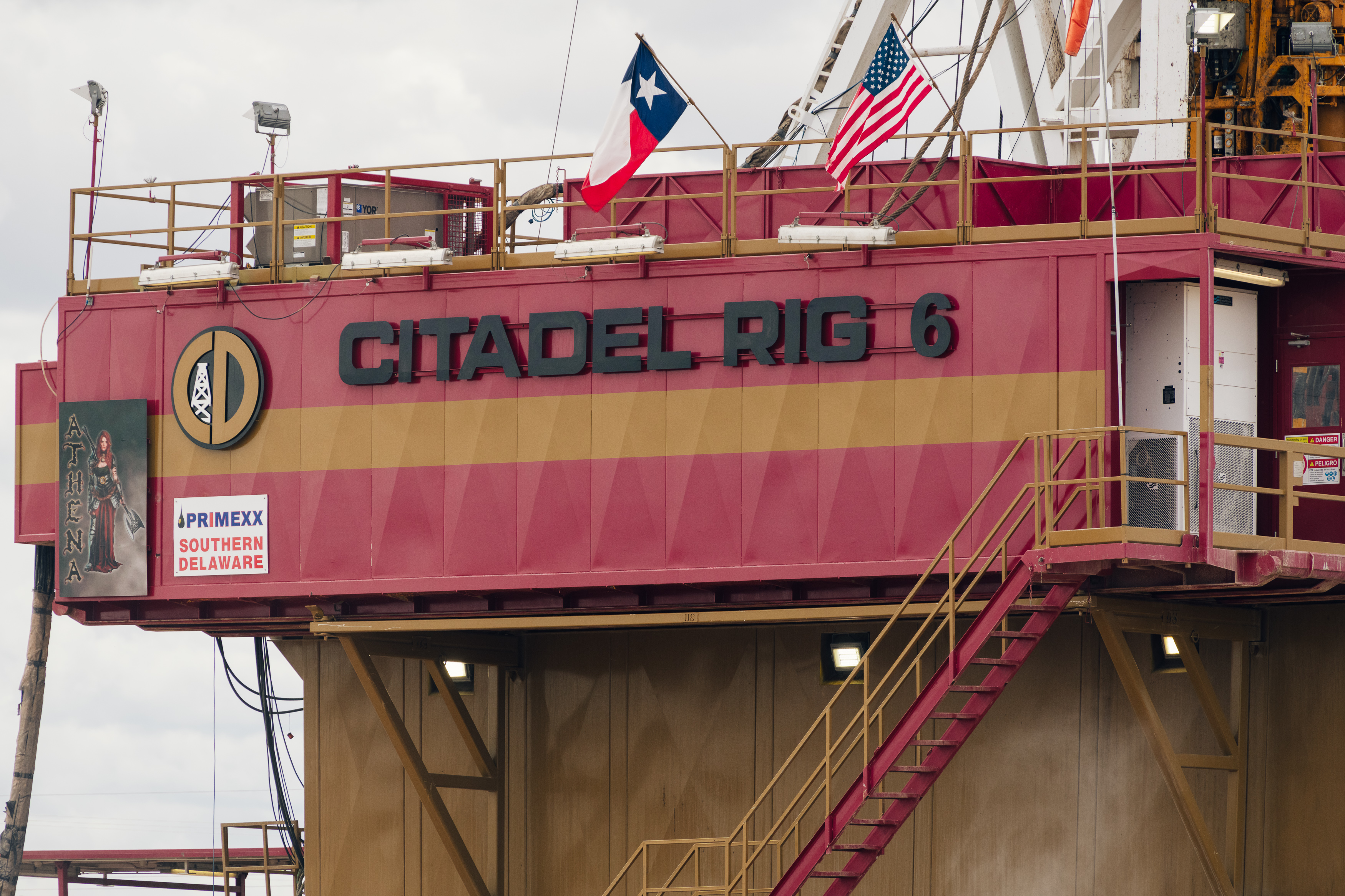 Citadel rig in the Permian Basin