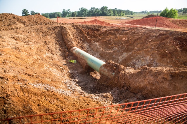 TransCanada repair site