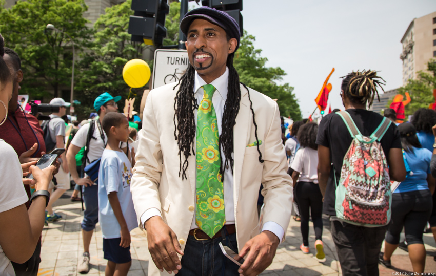 Mustafa Ali at the People's Climate March