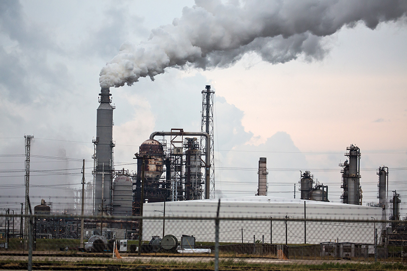 Marathon Galveston Bay Refinery in Texas City, Texas.