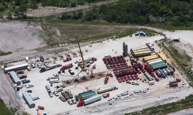 Fracking in Karnes County, Texas