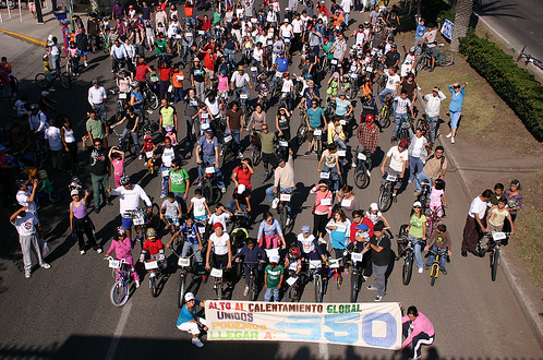 350.org Bikes In Mexico