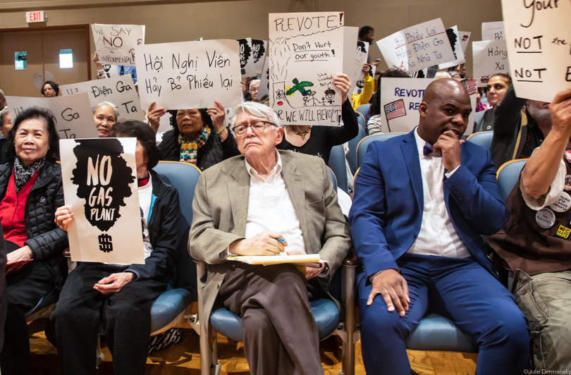 Opponents of Entergy's proposed gas plant in New Orleans
