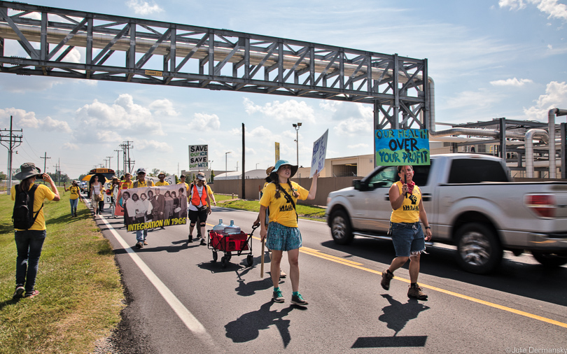 CADA marches in Geismer, Louisiana