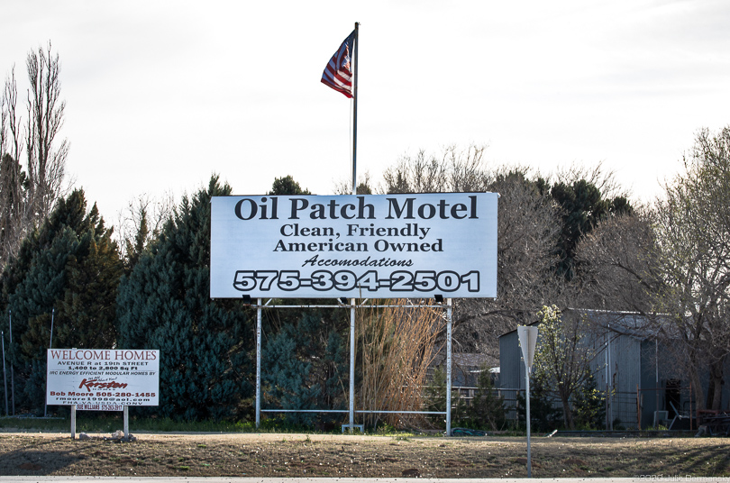 'Oil Patch Motel' in Eunice, New Mexico
