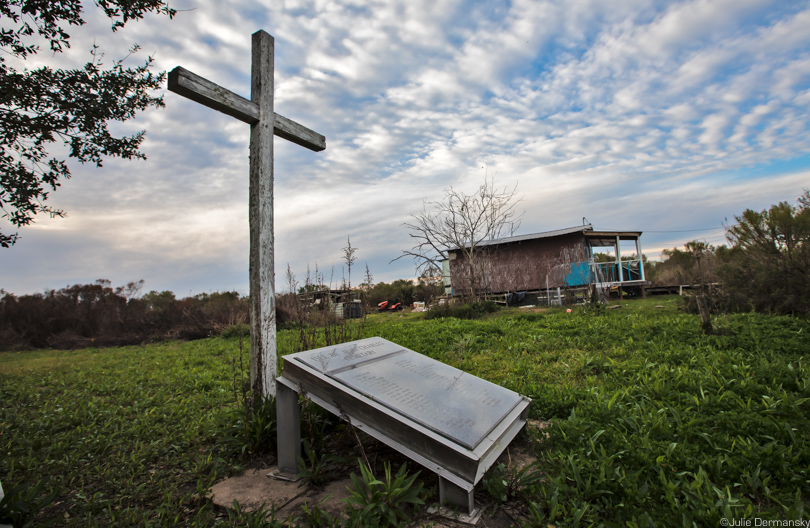 Cemetery on the Isle de Jean Charles