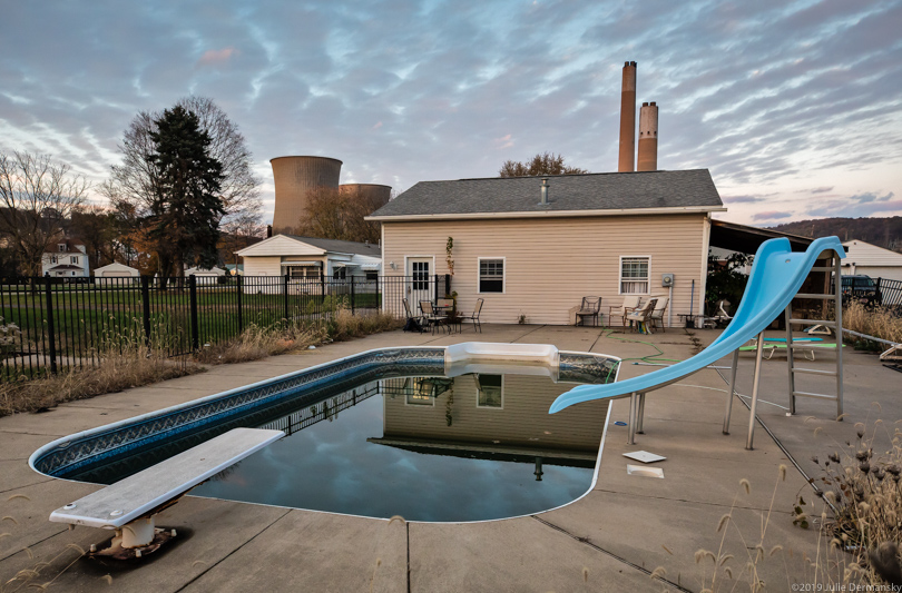 Home in Shippingport, PA near the closed Bruce Mansfield Coal Plant