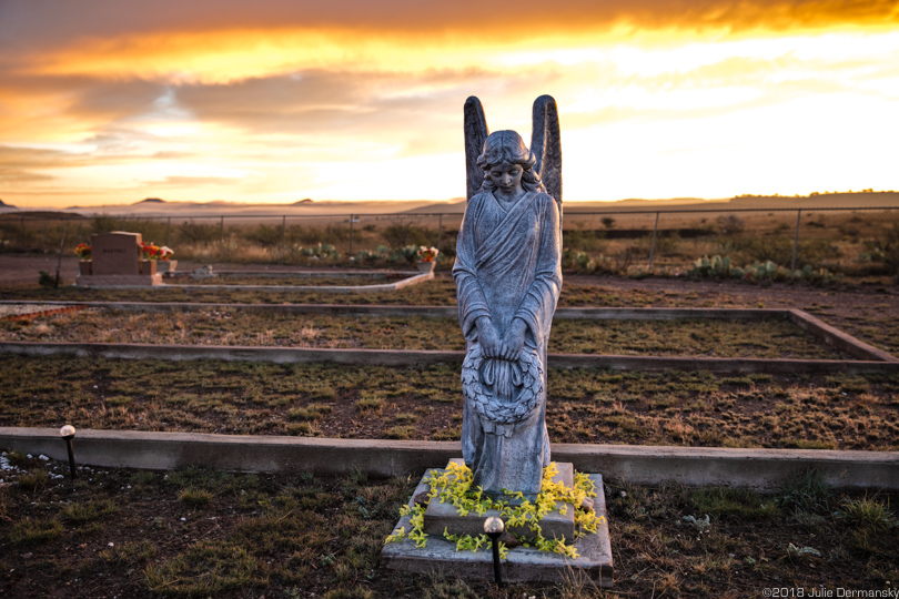 Cemetery in Alpine, Texas