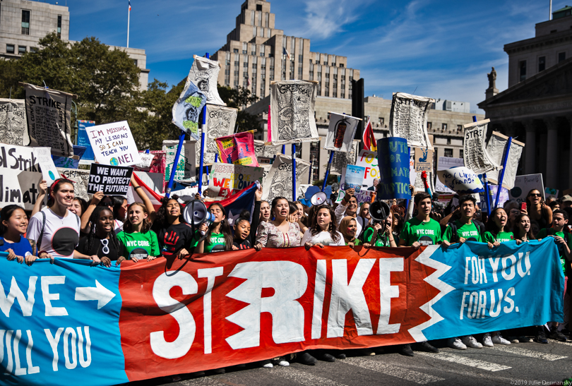 New York City Climate Strike March in September