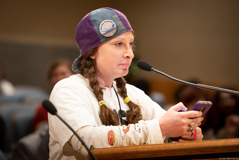 Ashley Walker, climate activist with 350 New Orleans