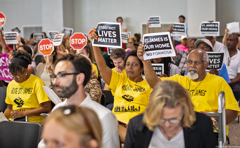 Sharon Lavigne and RISE St. James at LDEQ permit hearing