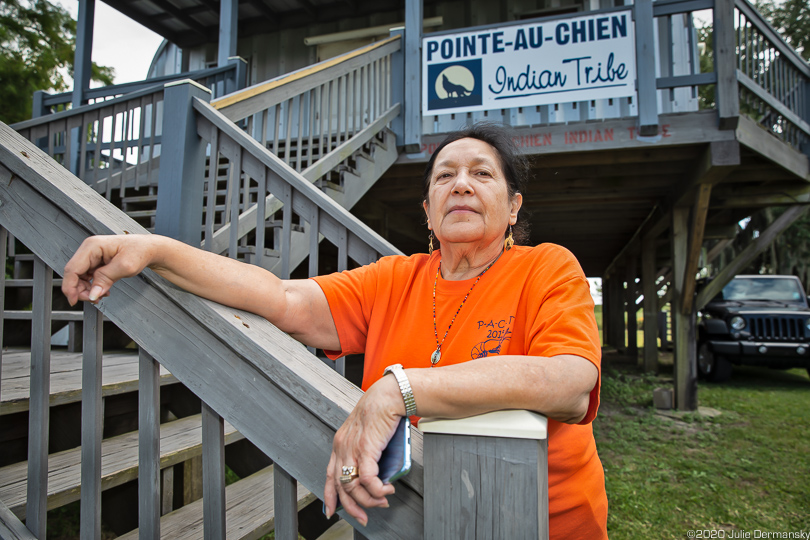 Theresa Dardar of the Pointe-au-Chien Indian Tribe