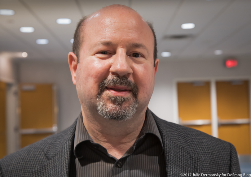 Dr. Michael Mann at the American Geophysical Union Annual Meeting in 2017.