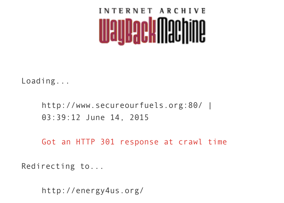 Internet Archive Redirect