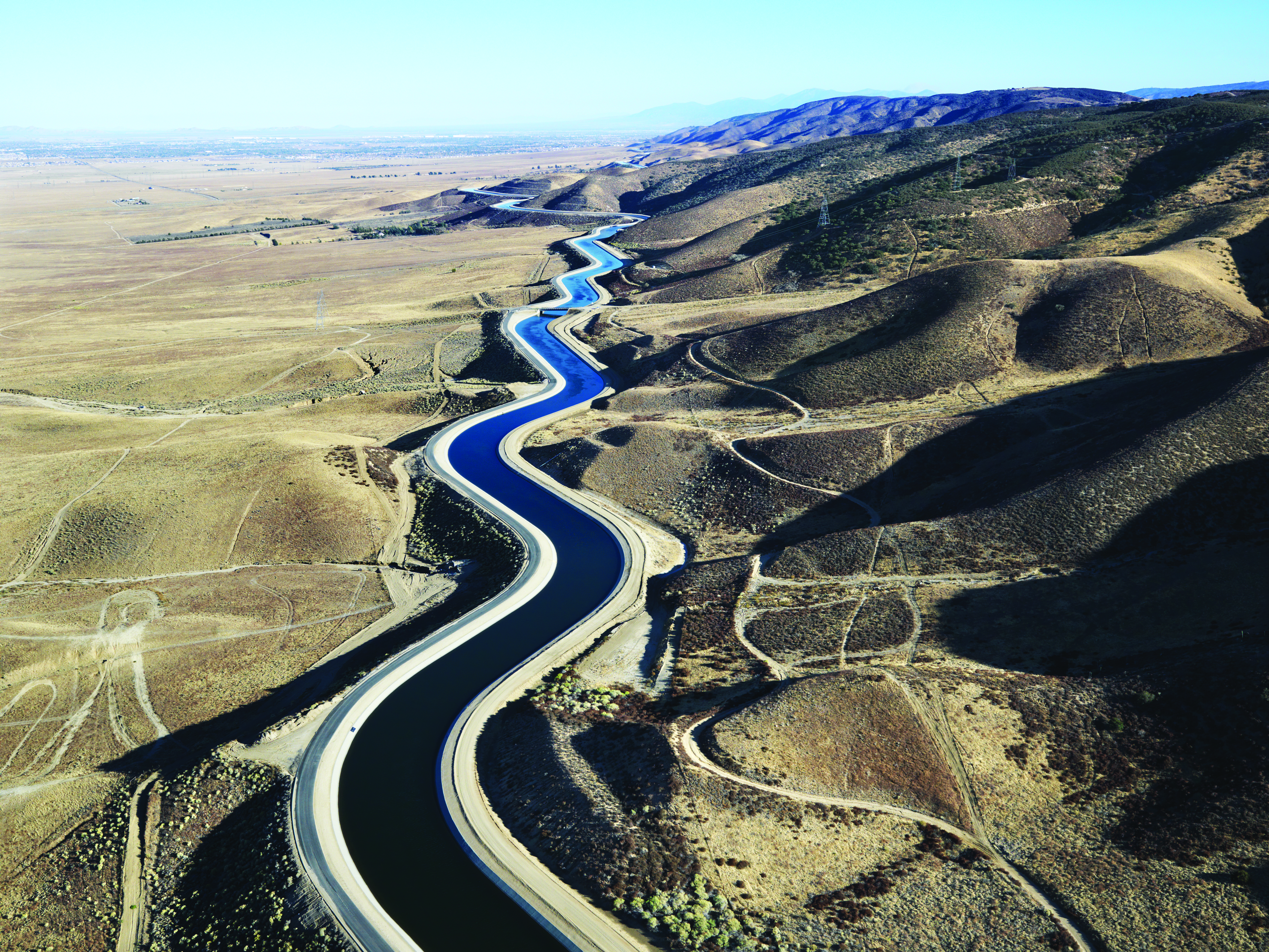 California State Water Project canal