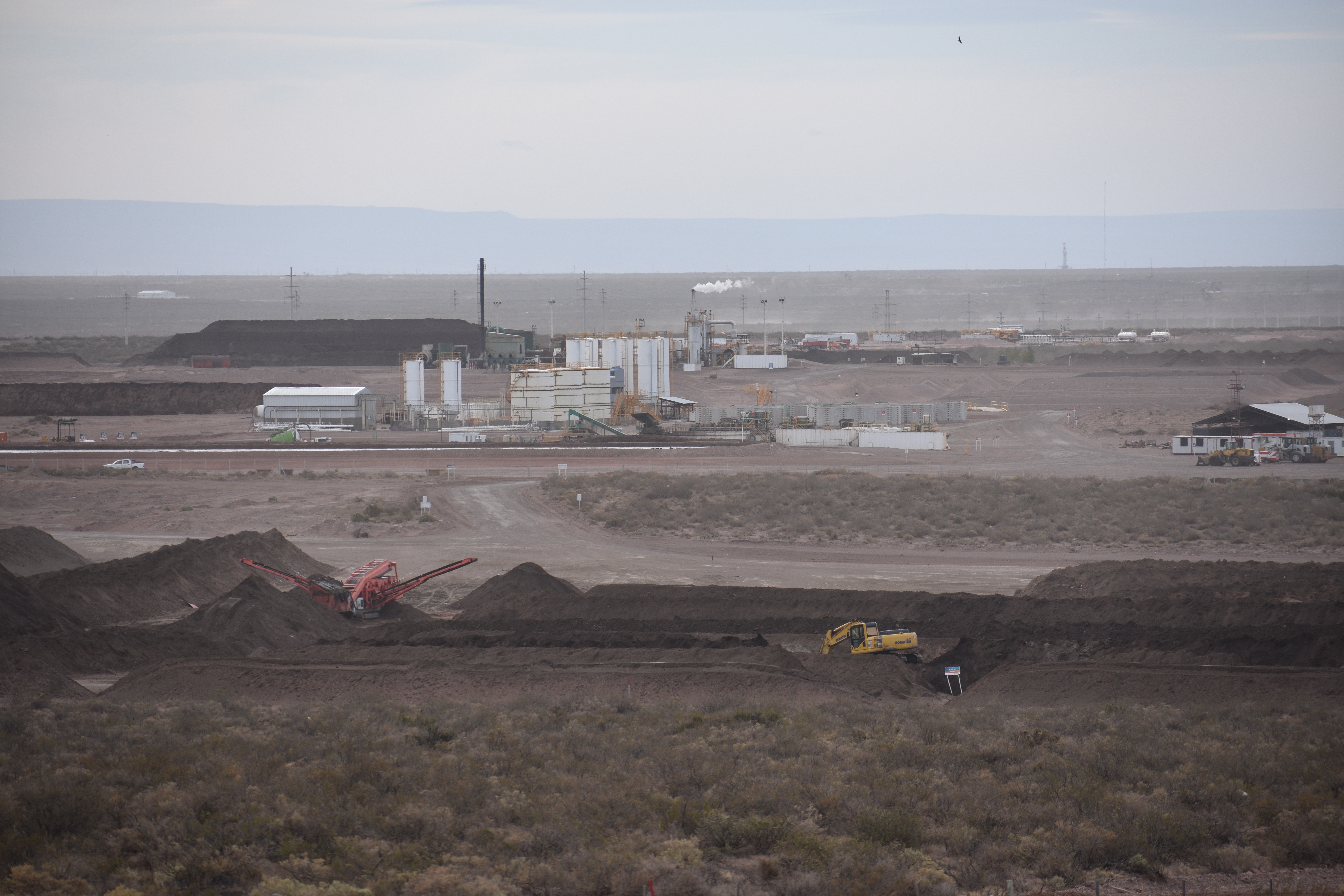 The Treater oil and gas waste dump in Añelo, Argentina.