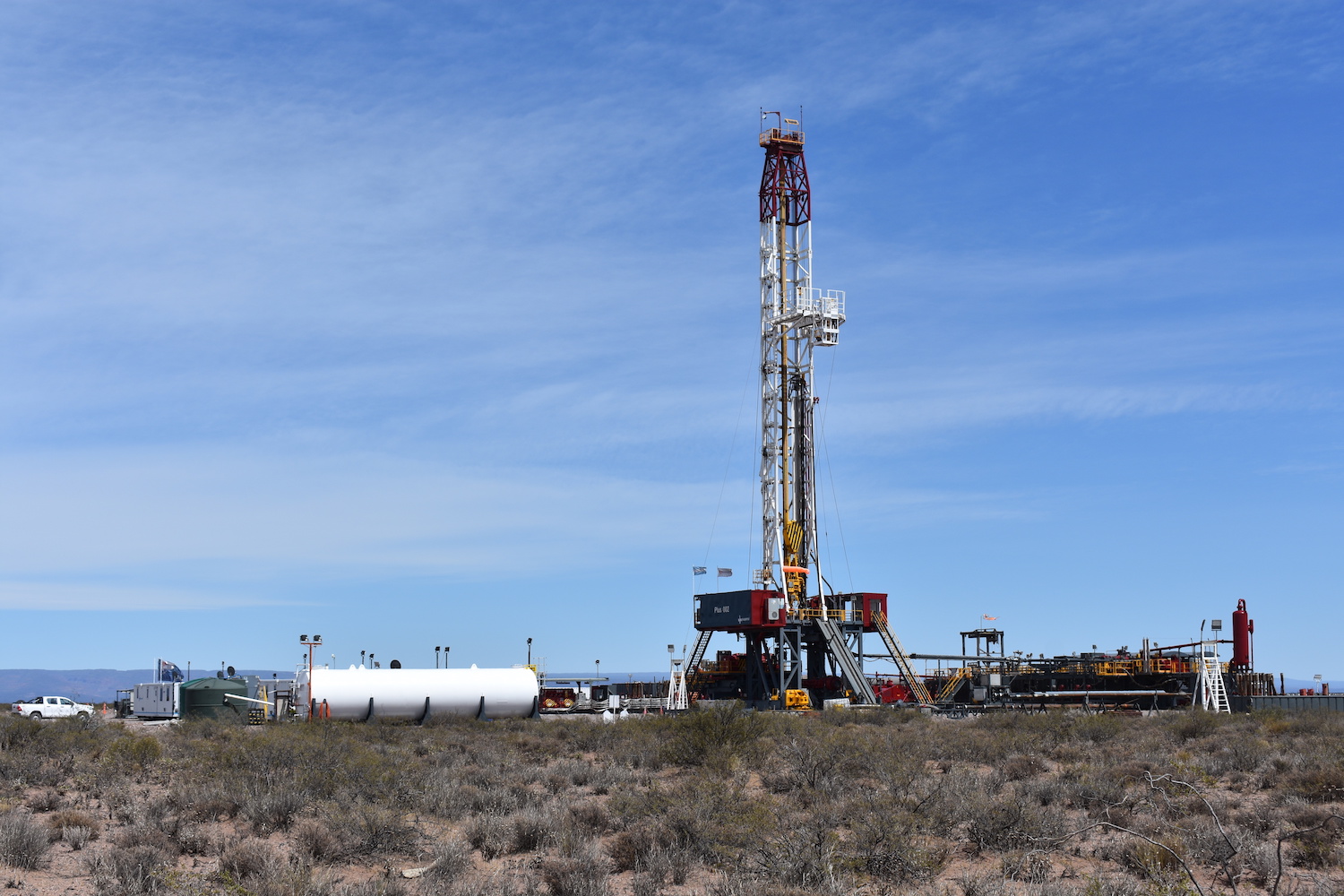Developing the Vaca Muerta shale's oil and gas reserves is in early stages, with roughly 800 wells drilled so far.