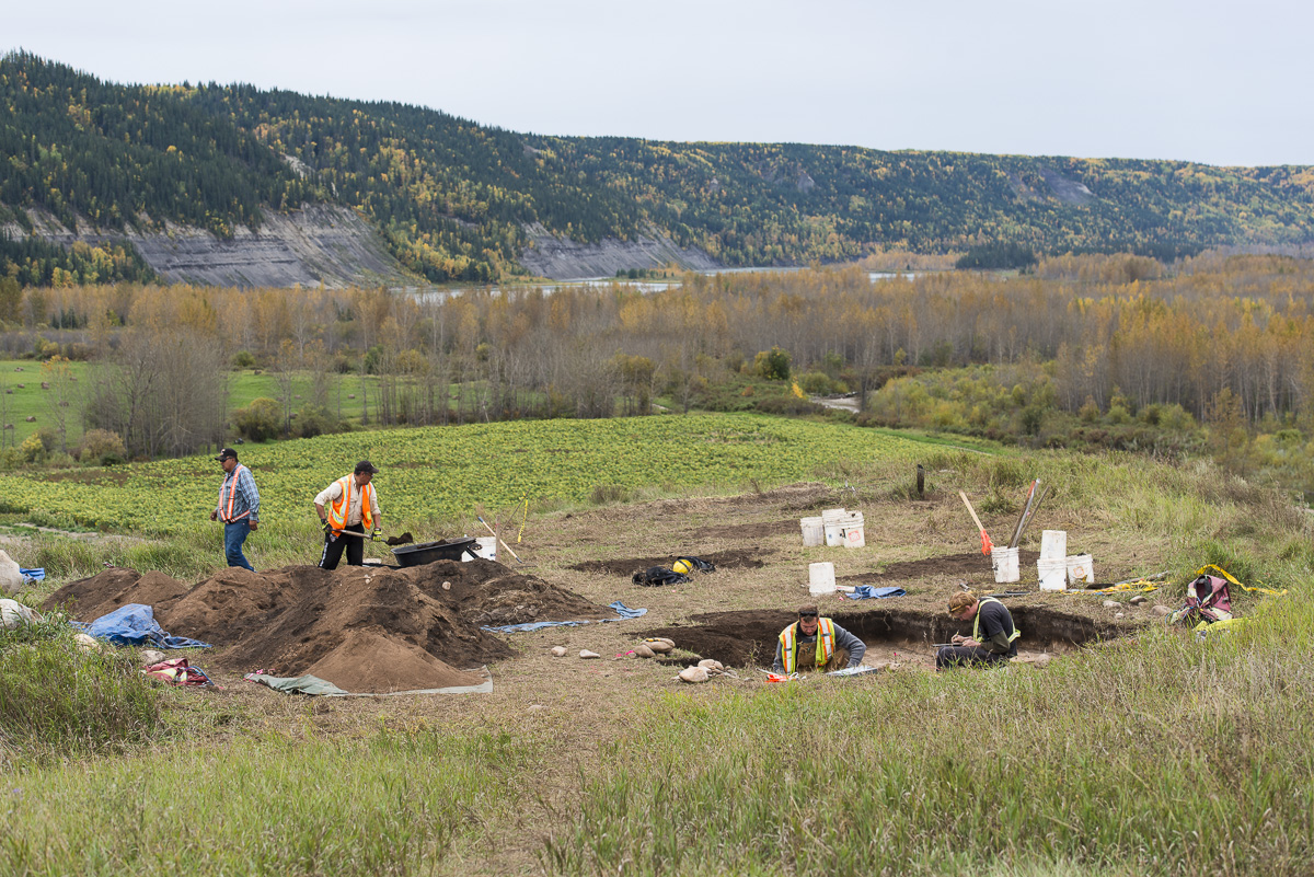 Archaeologists in the Peace Valley