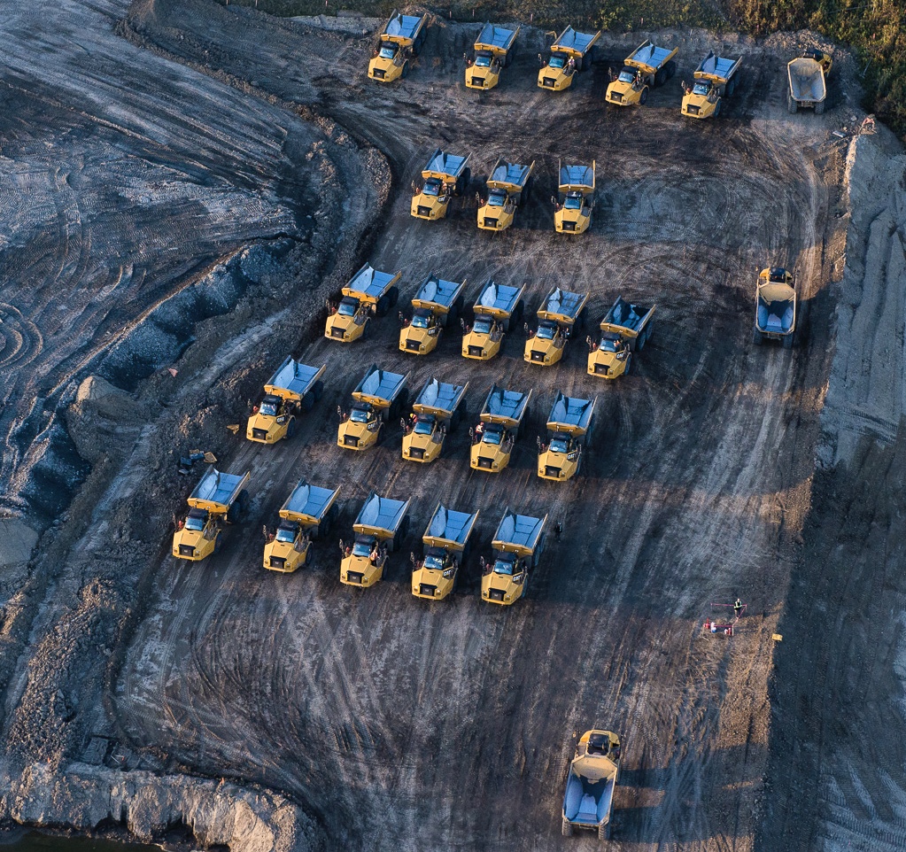 Site C dam construction