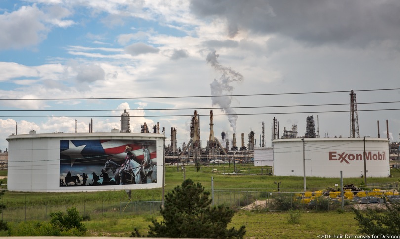 Exxon's Baytown Refinery in Texas