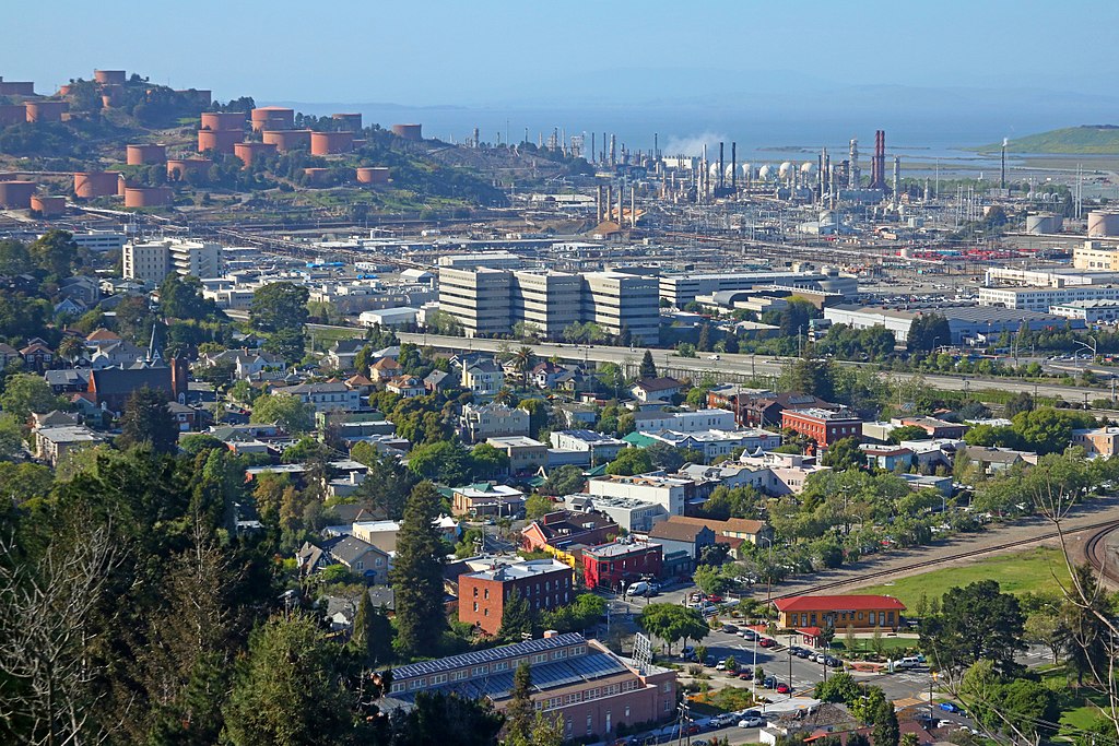 Chevron Richmond refinery in 2016